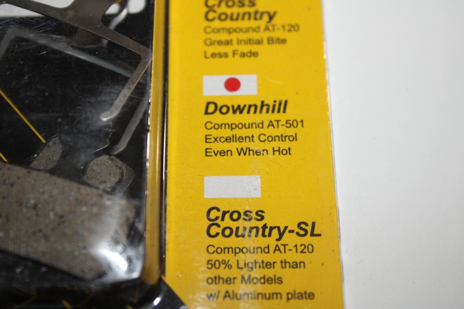 Yokozuna Bicycle Disc Brake Pads Shimano BR-M975-M535 AT501 70550 Free  Shipping - Fresh Stock Dated February 2026