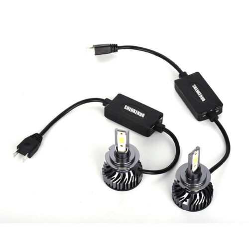 2pc H7 100W 11000LM LED Headlights Headlamp bulbs for Pontiac Trans Am 1998-2002 - Fresh Stock Dated February 2026