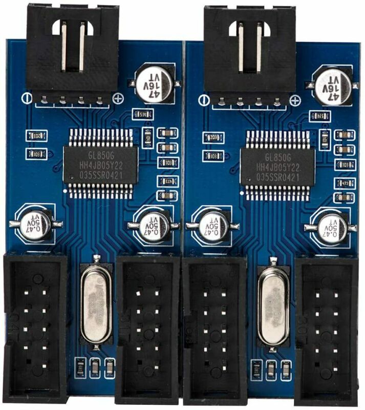 Motherboard Internal USB 2.0 Hub 9 pin Header Male 1 to 4 Female... - Fresh Stock Dated February 2026