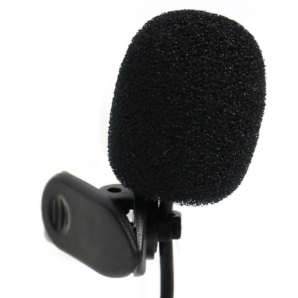 3.5 mm Stereo Jack Mini Car Microphone External Mic for Car DVD GPS Player - Fresh Stock Dated February 2026