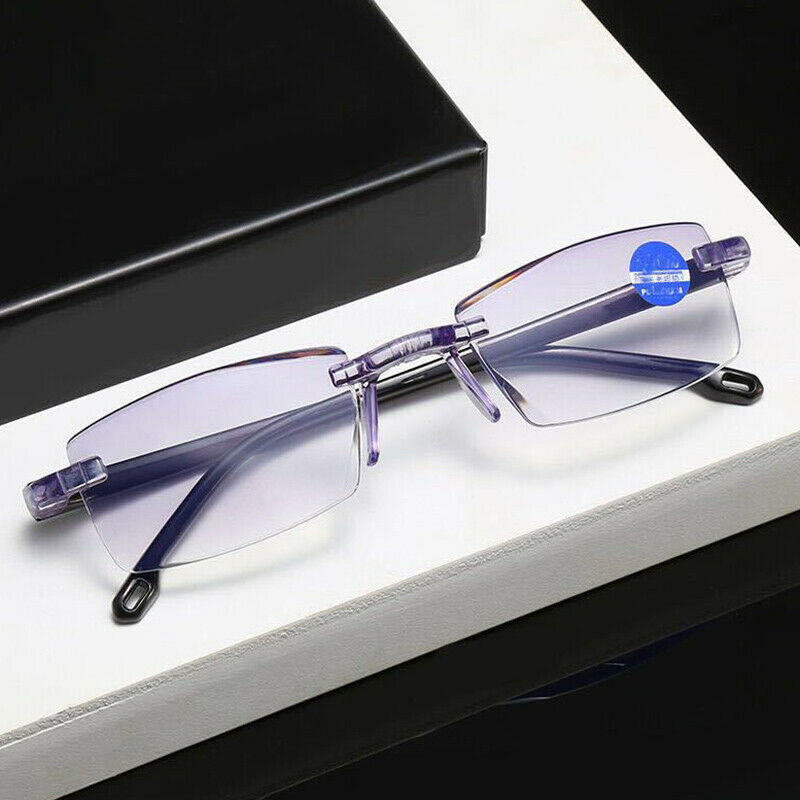 High Hardness Reading Glasses Anti-Blue Light Progressive Far And Near Dual-Use - Fresh Stock Dated February 2026