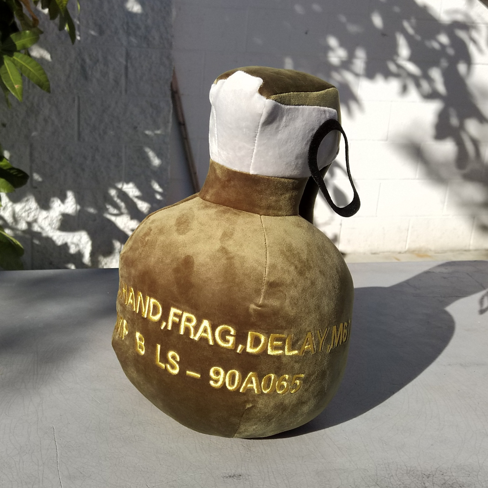 Tacticool Creations M67 Grenade Plush Decorative Pillow - Fresh Stock Dated February 2026