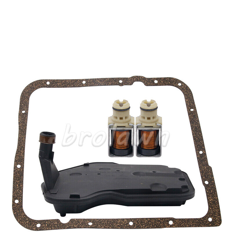 For GM 4L60E Transmission Shift Solenoid Filter & Gasket Service Kit Fit 1993-UP - Fresh Stock Dated February 2026