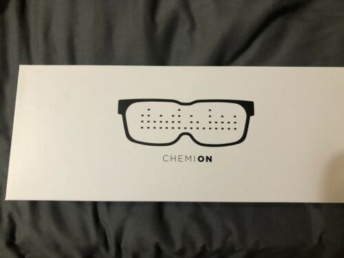 CHEMION - Customizable Bluetooth LED Glasses for Raves, Festivals, Fun, Parties, - Fresh Stock Dated February 2026