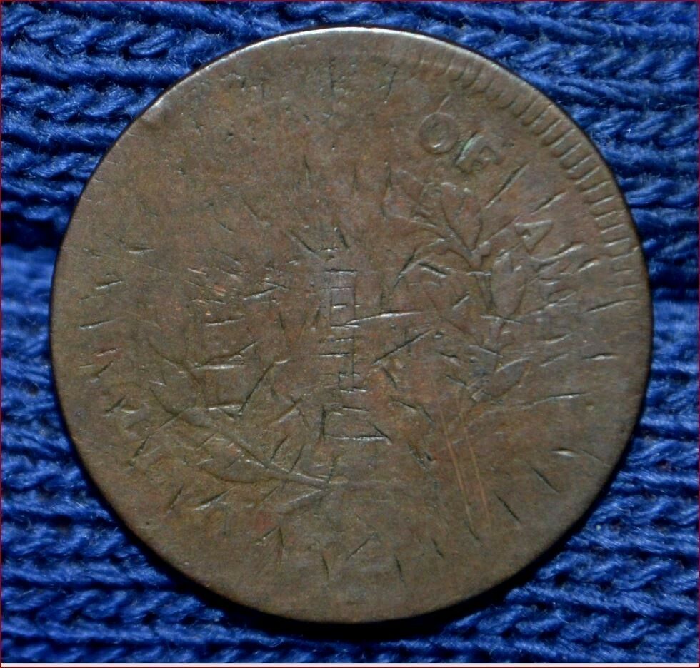 1795 HALF CENT**Punctuated Date**with Pole***C-4**R3 - Fresh Stock Dated December 2025
