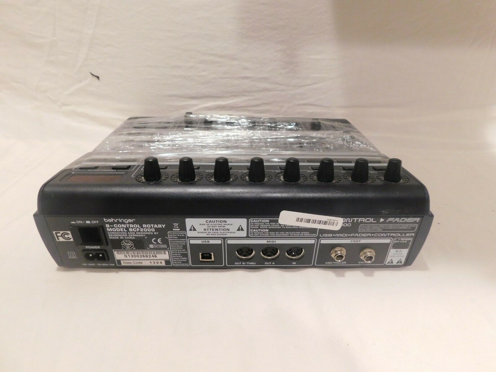Behringer B-Control Fader BCF2000 - Fresh Stock Dated February 2026