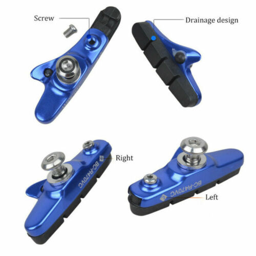 Cycling Bicycle Break Pads Shoes MTB Mountain Road Bike Ride Brake Blocks Part - Fresh Stock Dated December 2025