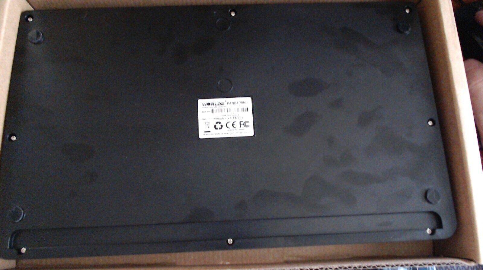 Worlde Panda Mini Black White 100mA 25 Key Portable USB MIDI Controller Keyboard - Fresh Stock Dated February 2026