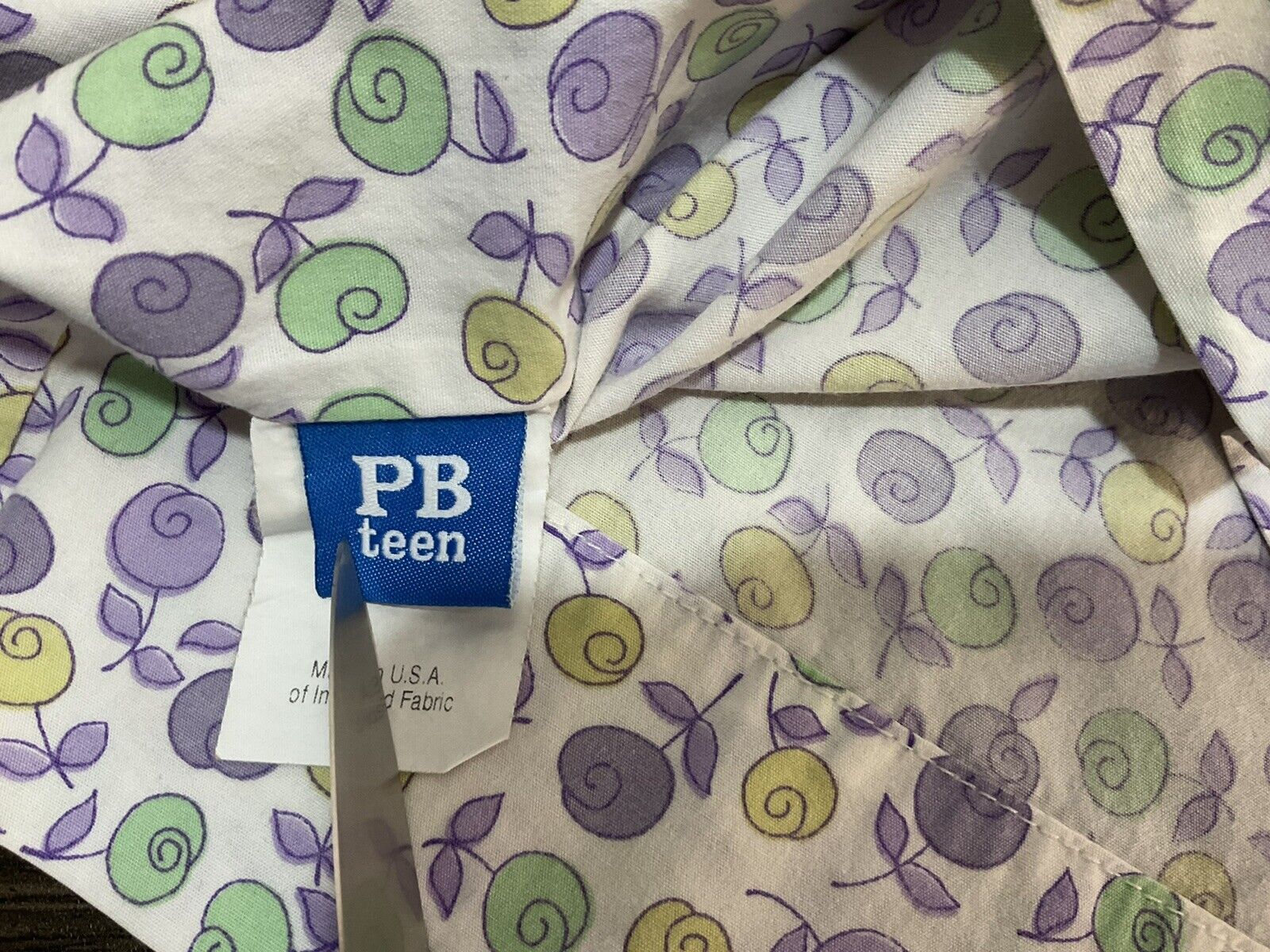 Pottery Barn Teen Pillow Case / Sham Lavendar Floral Standard SZ - Fresh Stock Dated February 2026