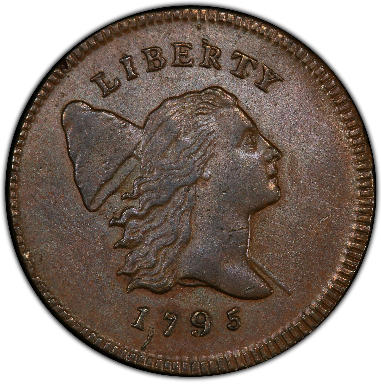 1795 LIBERTY CAP 1/2 PCGS MS 61 BN - Fresh Stock Dated February 2026