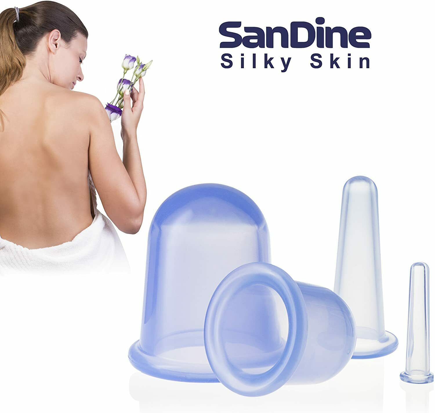 Conjunto De Ventosas Silicona Masaje Facial Corporal Ventosaterapia Cupping - Fresh Stock Dated February 2026
