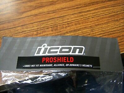 NEW ICON HELMET SHIELD MODEL IC-02 P/N 0130-0639 - Fresh Stock Dated February 2026