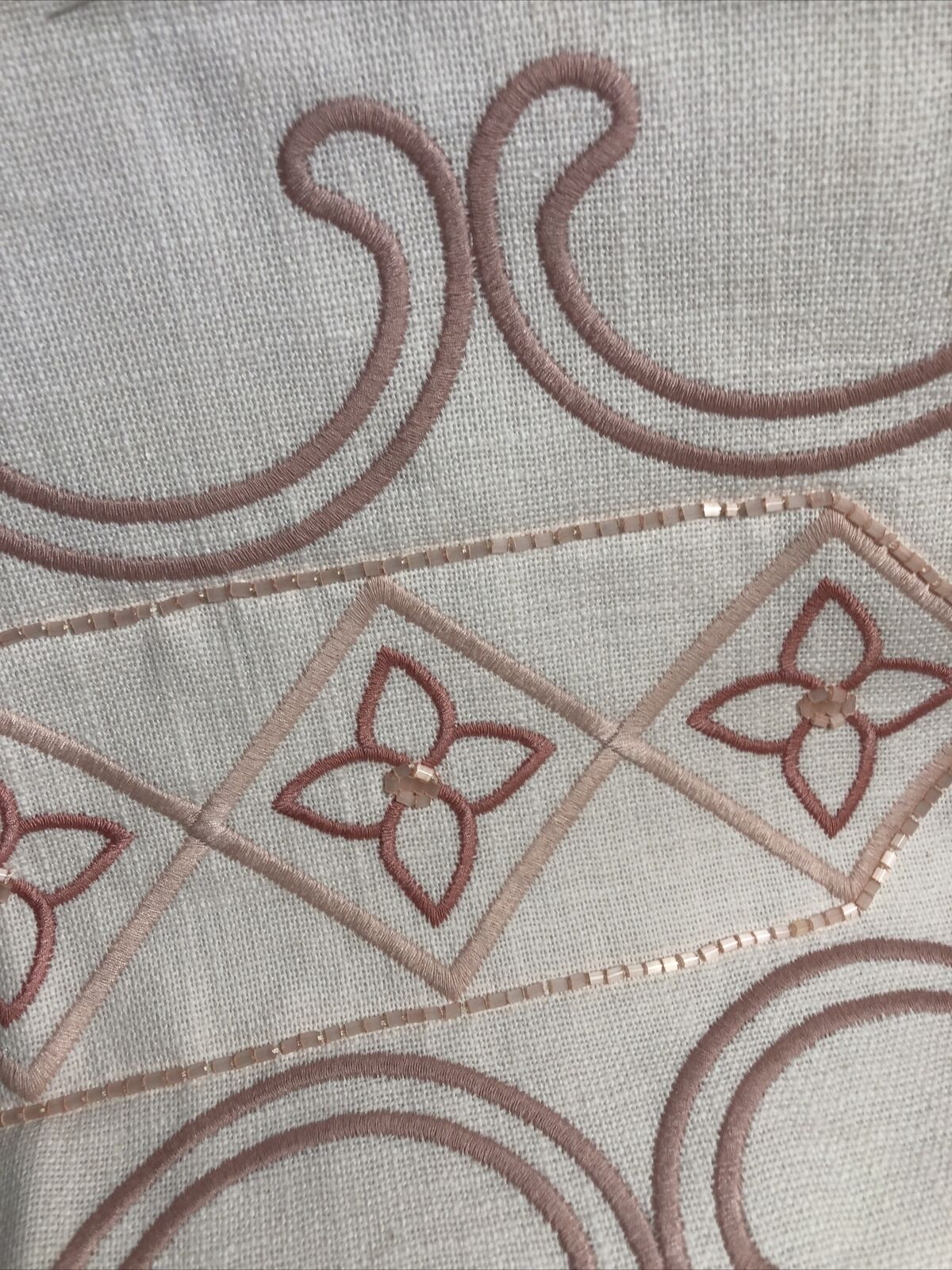 Pottery Barn Teen Roxy Pillow Cover 12” x 16” Dusty Blush & White Tassels New - Fresh Stock Dated January 2026