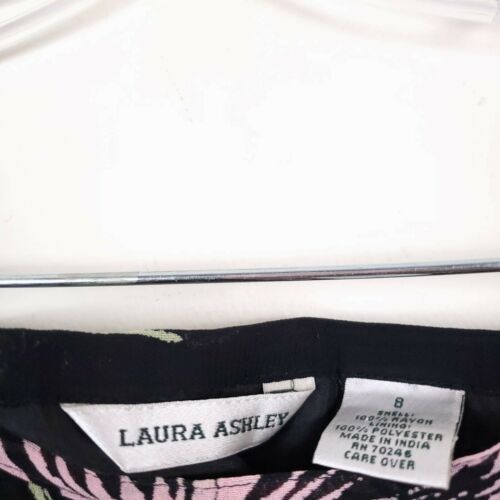 LAURA ASHLEY Tops Black Pink Floral Maxi Skirt Vintage 90s  Size 8 - Fresh Stock Dated March 2026