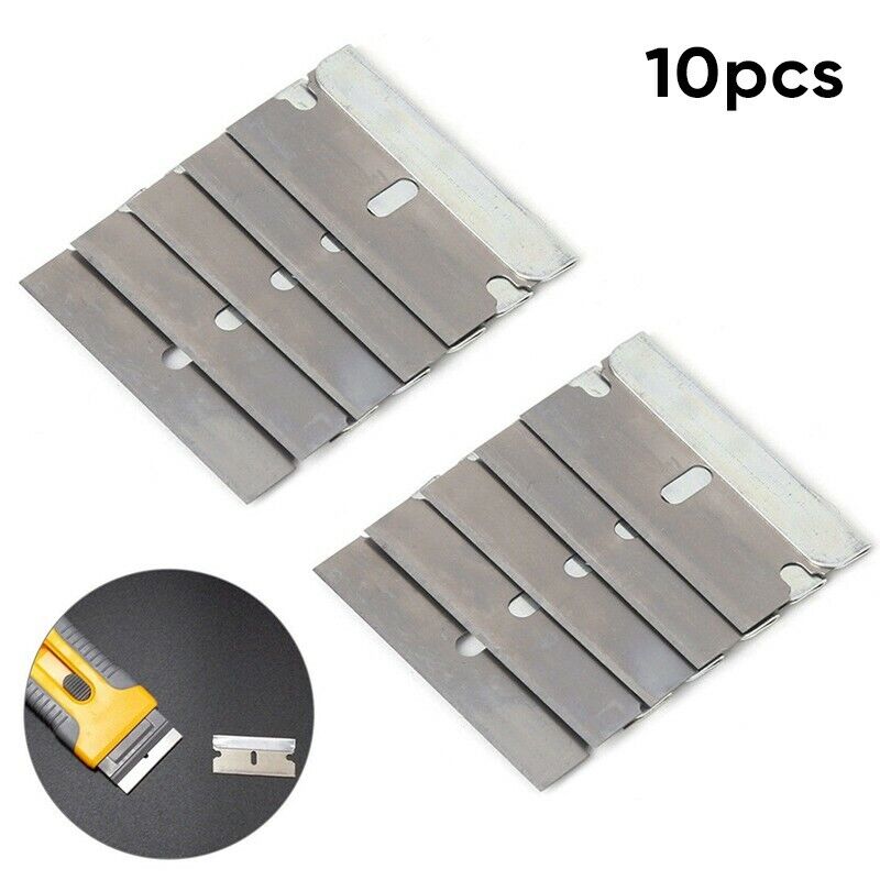 Stainless Steel Blades Spatula Tools Glue Sticker Removal Ceramic Kits - Fresh Stock Dated February 2026