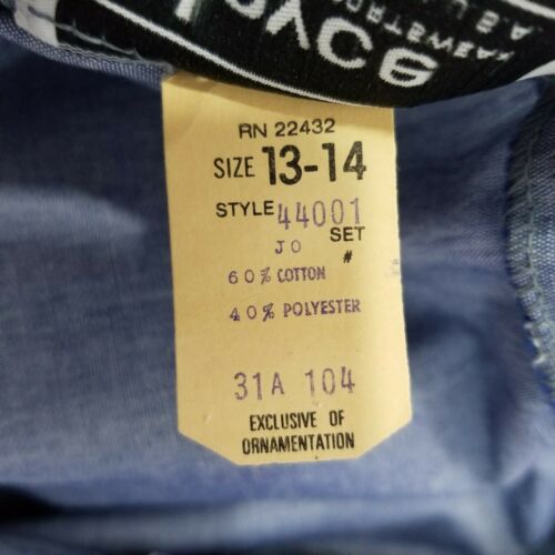 Vintage 80s Joyce Chambray Button Up Midi Aline Skirt Western Prairie Rockabilly - Fresh Stock Dated February 2026