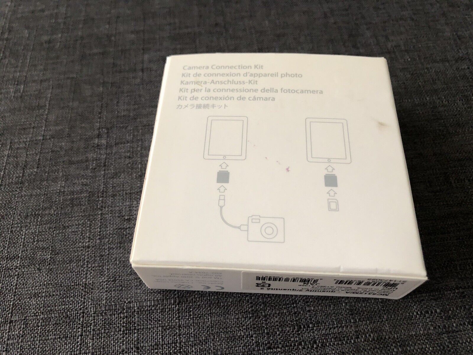 Original Apple iPad Camera Connection Kit (30-Pin) - MC531ZM/A  A1358, A1362 - Fresh Stock Dated February 2026