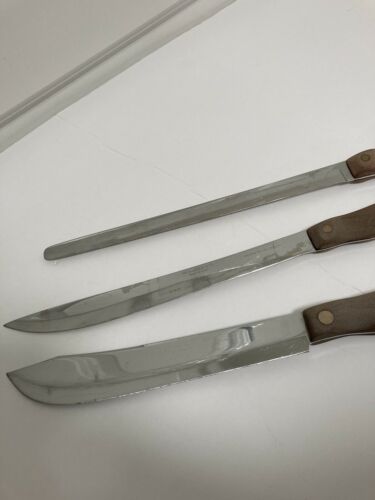 Lot CUTCO Knife Brown 22, 23, and 24 Vintage - Fresh Stock Dated December 2025