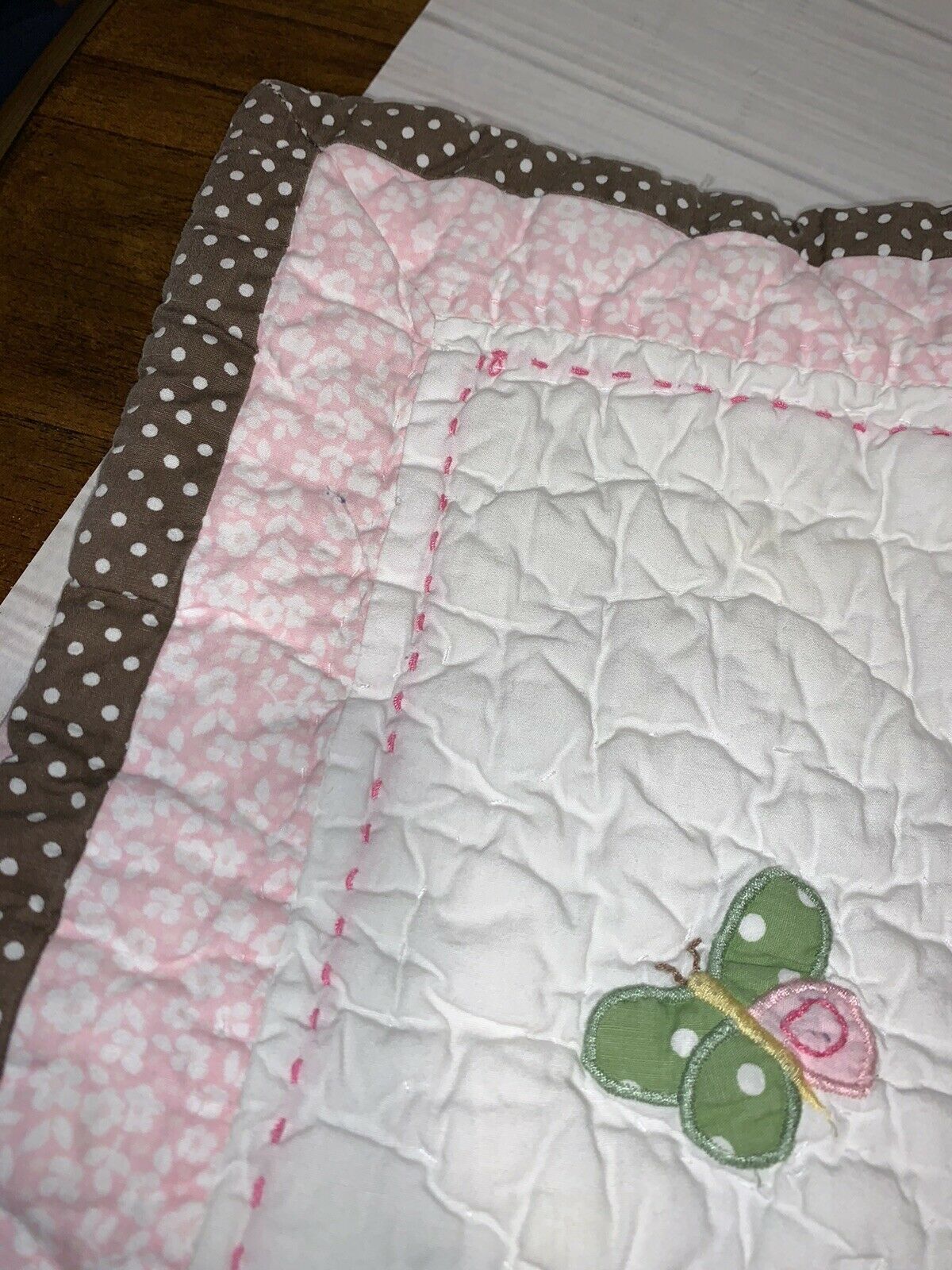Pottery Barn Kids Set 2 Hayley Bird Quilted Shams Standard Size PBK See Photos - Fresh Stock Dated December 2025