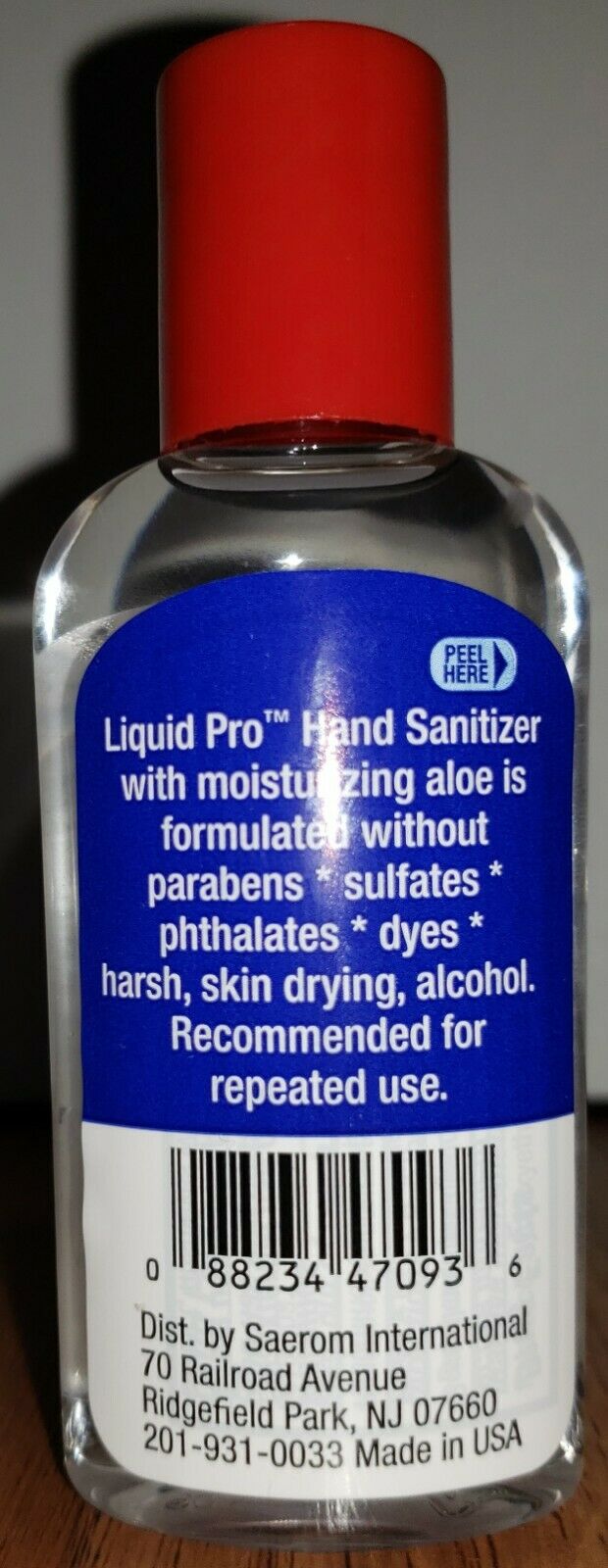 Hand Sanitizer Gel with Aloe Kills 99% Germs Made in USA (Pack of 2) - Fresh Stock Dated February 2026