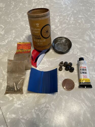 Vintage Western Flyer Bicycle Tube Repair Kit - Fresh Stock Dated December 2025