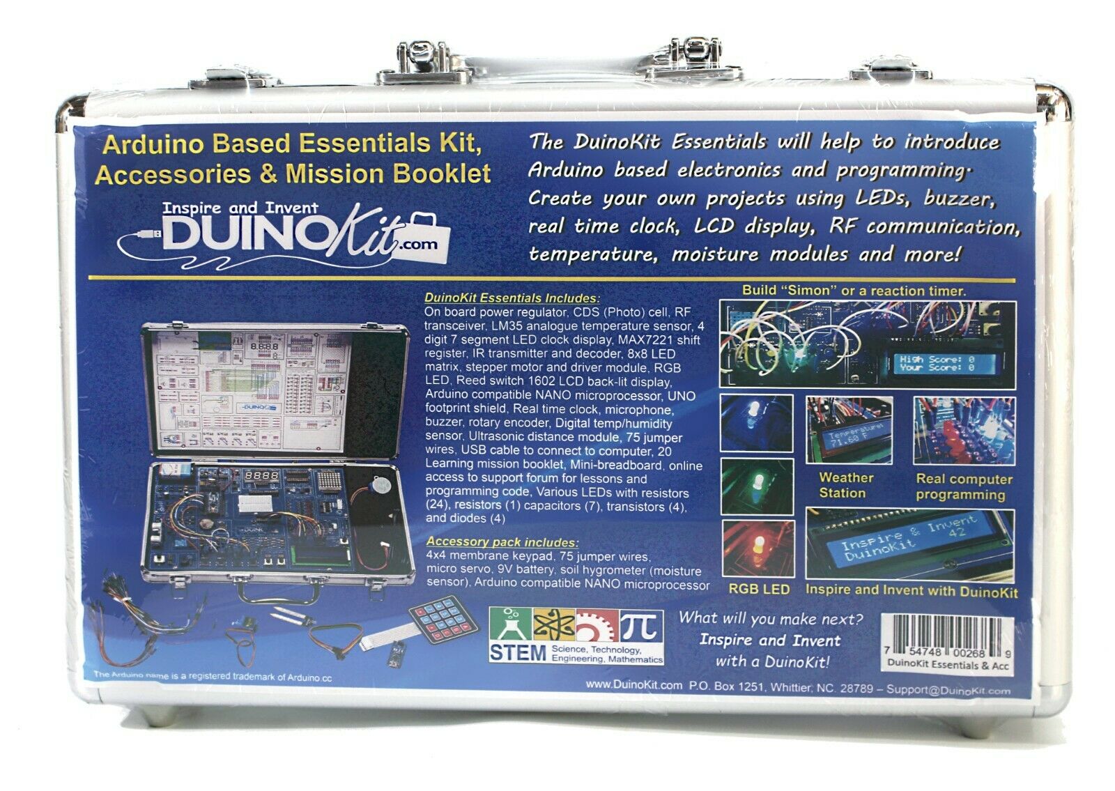 Duinokit Essentials Arduino Learning Kit - NEW - Fresh Stock Dated February 2026