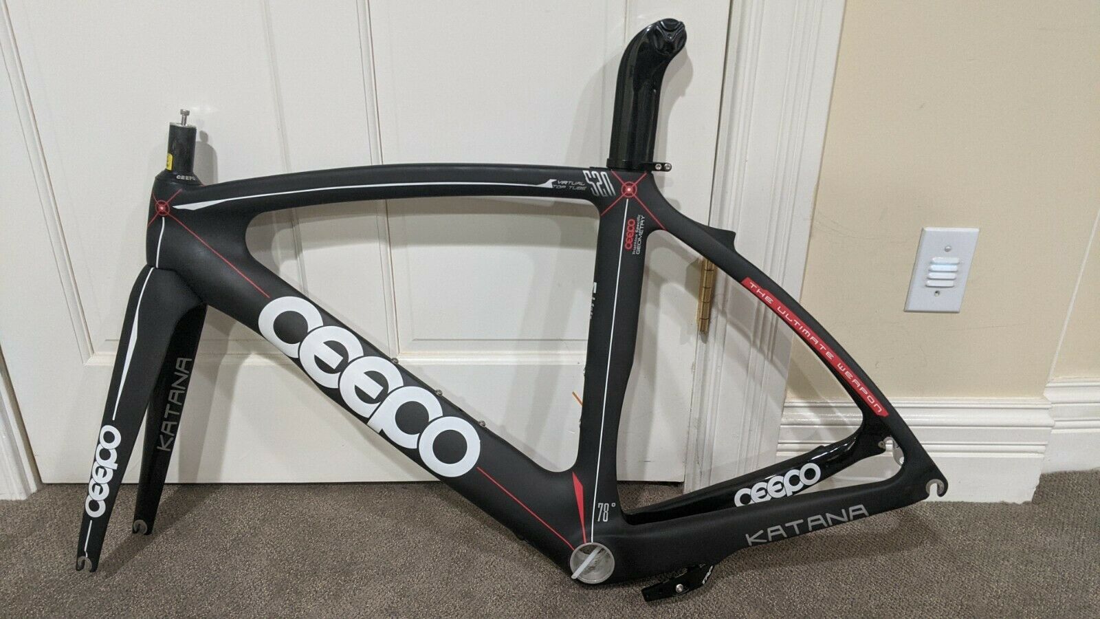 Ceepo Katana Medium Frameset - Fresh Stock Dated February 2026