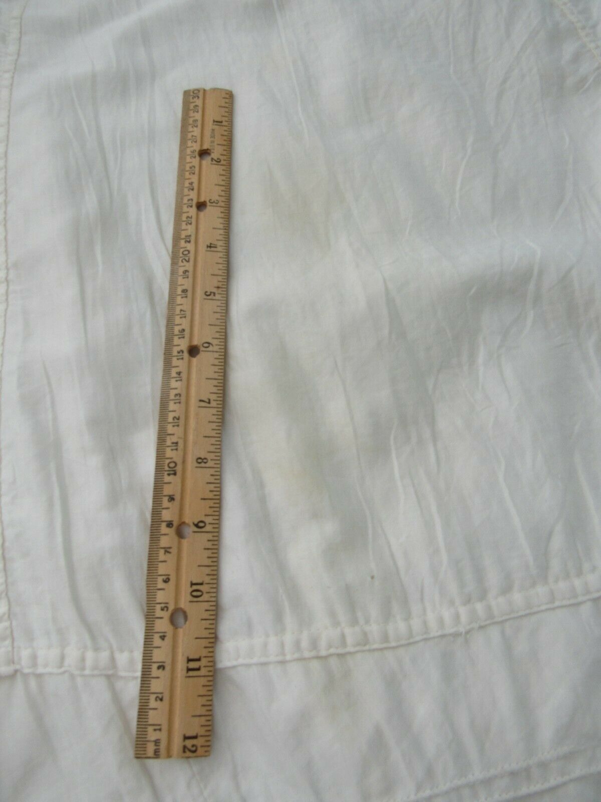 Vintage Edwardian Cotton Underskirt Altered Ruffles  Snap Closure Boho - Fresh Stock Dated December 2025