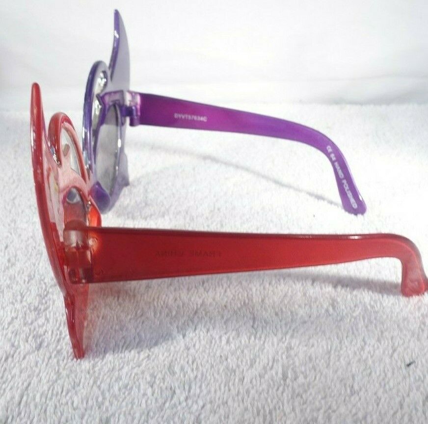 CAT WOMAN NOVELTY SUNGLASSES COSTUME PARTY EYE GLASSES - Fresh Stock Dated February 2026