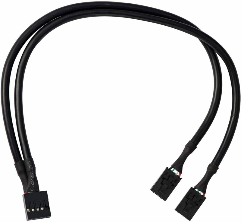 Motherboard Internal USB 2.0 Hub 9 pin Header Male 1 to 4 Female... - Fresh Stock Dated February 2026