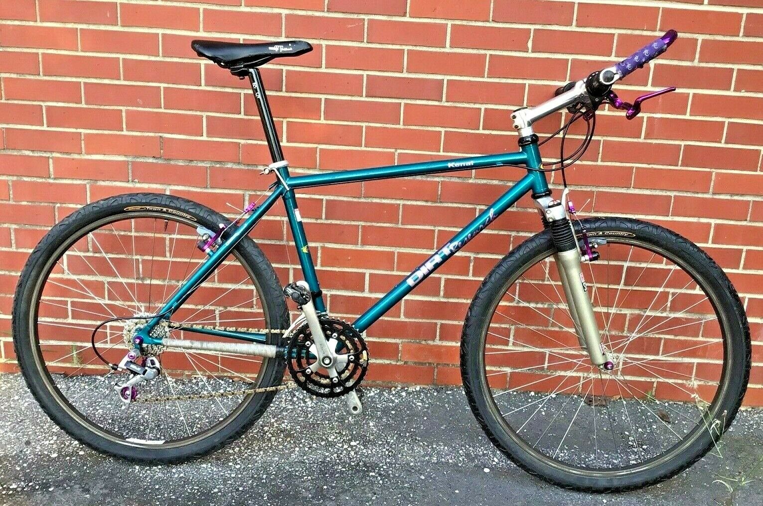 Rare Dirt Research Old School Mountain Bike Columbus Tubing Deore XT Bicycle - Fresh Stock Dated March 2026