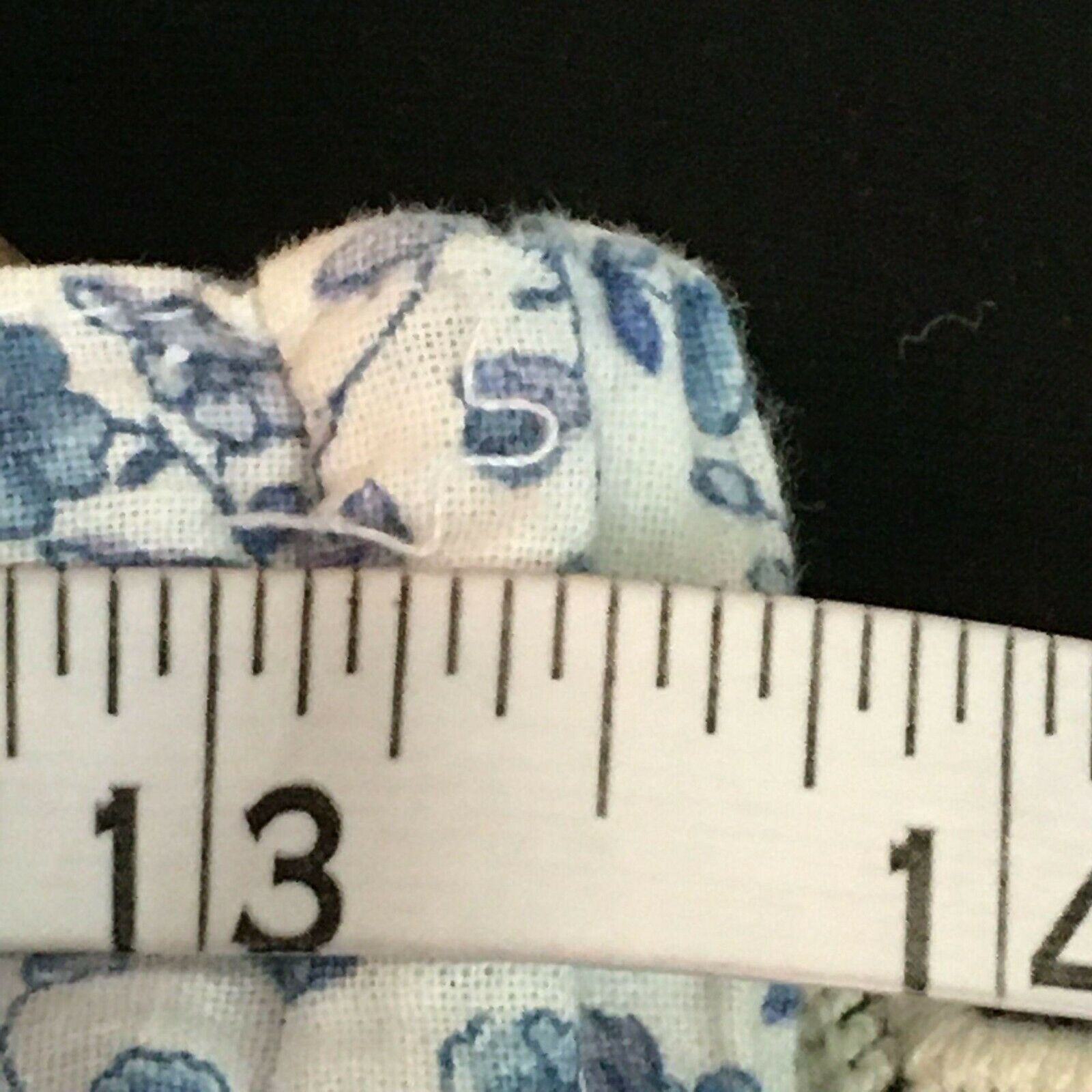 Sweater Loft Vintage 80s Cottagecore Blue Floral Print Cotton Midi Skirt Sz M - Fresh Stock Dated February 2026