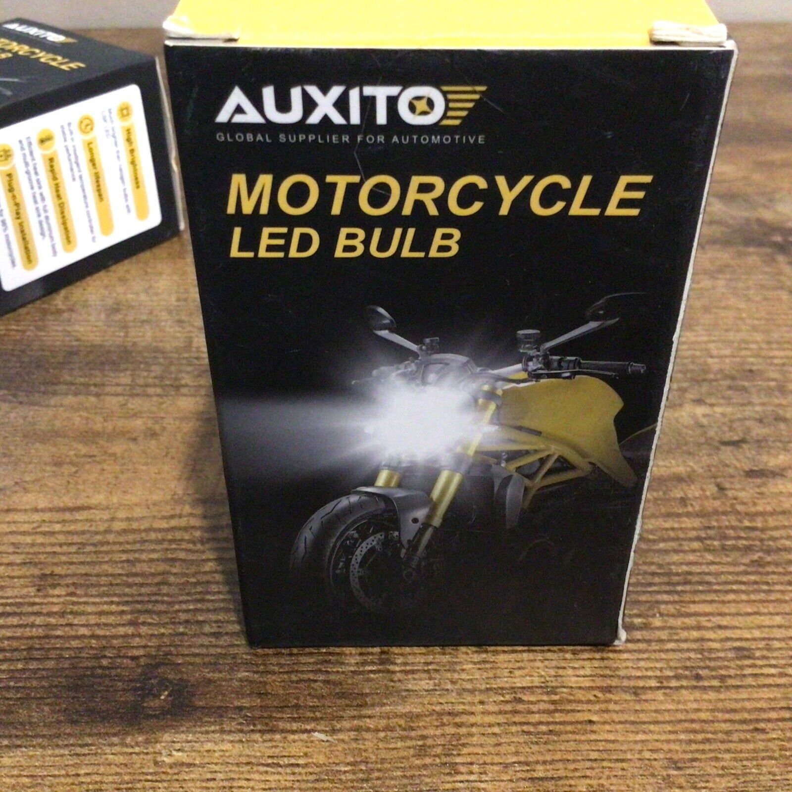 2 new motorcycle led bulb - Fresh Stock Dated February 2026
