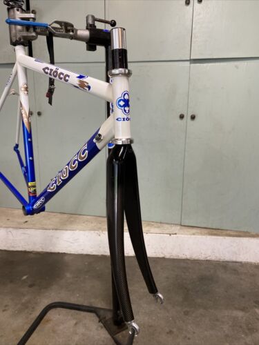 Ciocc 51cm Italian Steel Frame/ Carbon Fiber Fork, 700c, Italian Threaded BB - Fresh Stock Dated February 2026