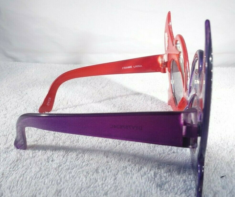 CAT WOMAN NOVELTY SUNGLASSES COSTUME PARTY EYE GLASSES - Fresh Stock Dated February 2026