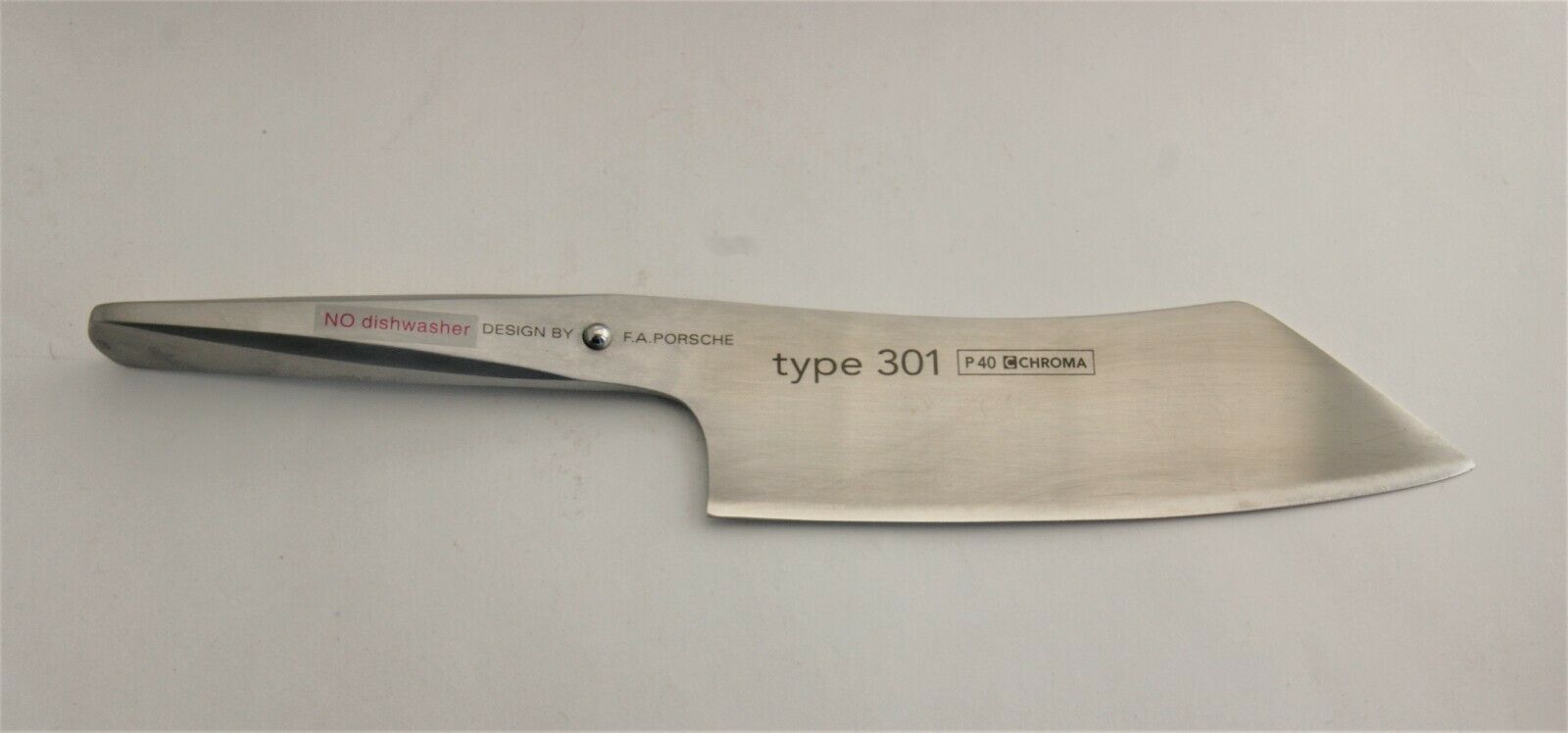 Chroma F. A. Porsche 301 Japanese Steel Chef's Knife with Original Box and Paper - Fresh Stock Dated December 2025
