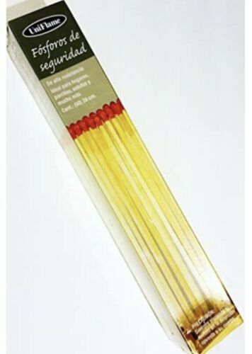 Heavy Weight Premium Fireplace Matches - Fresh Stock Dated December 2025