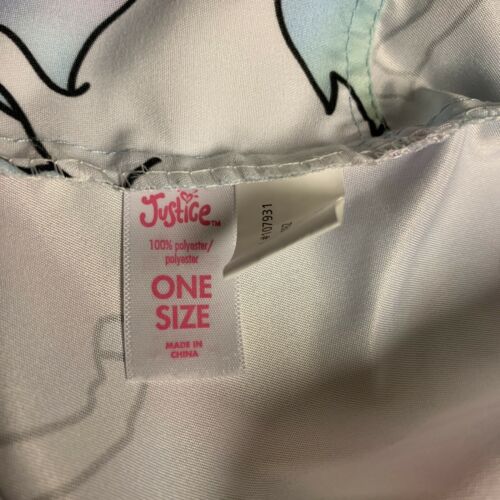 Girls Justice Unicorn Bedding Pillowcase Rainbow Tie Dye 1 Pillowcase One Size - Fresh Stock Dated December 2025