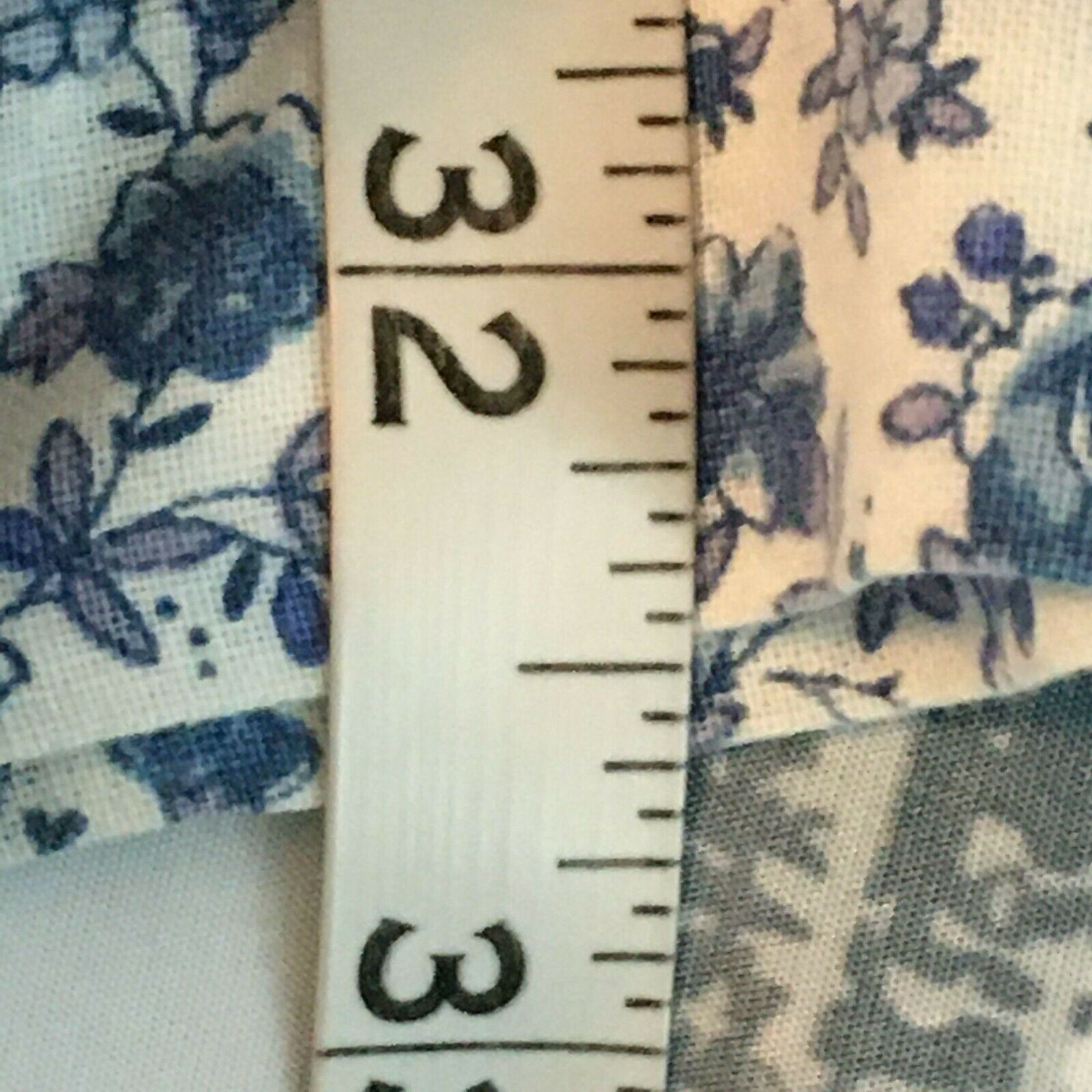 Sweater Loft Vintage 80s Cottagecore Blue Floral Print Cotton Midi Skirt Sz M - Fresh Stock Dated February 2026