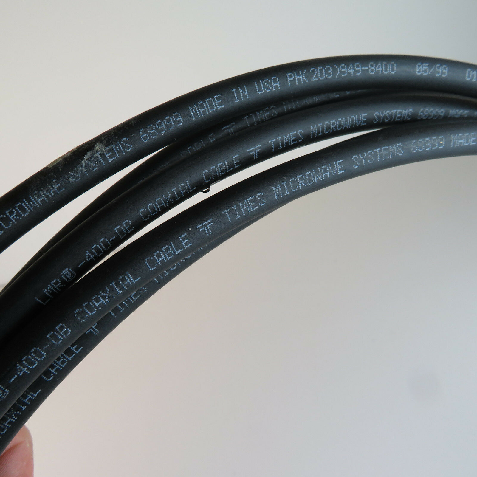 Times Microwave System 20' Coaxial Cable 68999 - Fresh Stock Dated February 2026