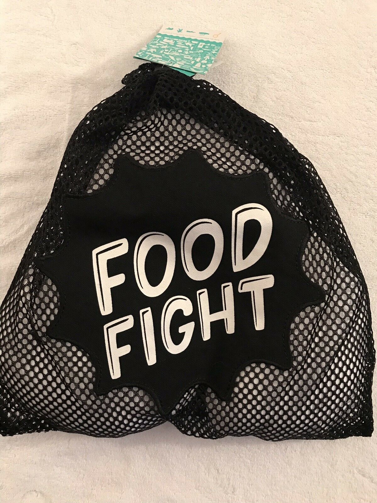Pillowfort Food Fight Pillow Set - 3 Pillows & Bag- Hamburger Donut Pretzel -New - Fresh Stock Dated December 2025