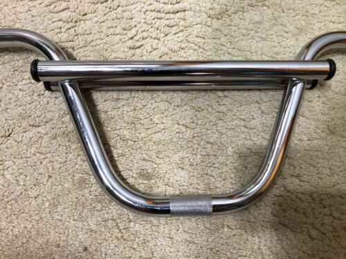 ORIGINAL 80’s UNUSED CW OR TIOGA DOUBLE BAR CHROME FREESTYLE BARS OLD SCHOOL BMX - Fresh Stock Dated December 2025