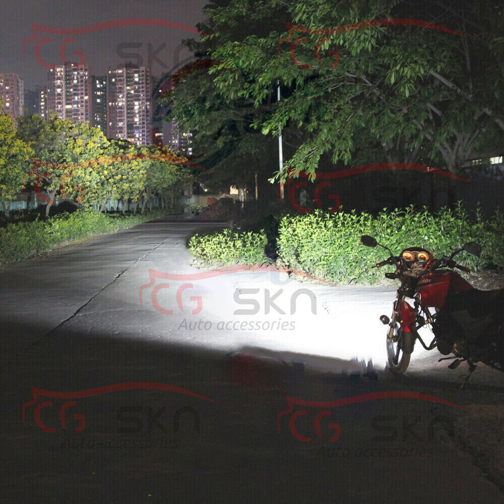 H7 6000K WHITE LED Front Headlight Bulbs Kit For Suzuki GSXR600 2004 2005 - 2007 - Fresh Stock Dated February 2026