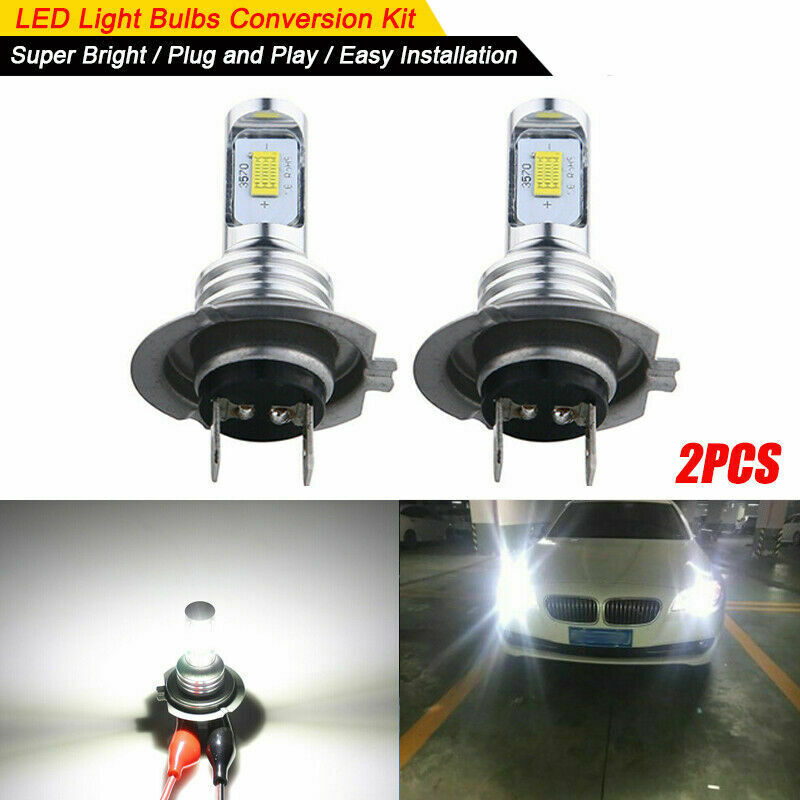 4x LED H11 H9 For Kawasaki ZX1400A Ninja ZX14 2006 2007 Headlight Bulbs Kit - Fresh Stock Dated February 2026