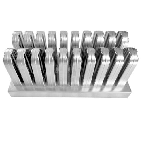 20pcs Stainless Steel Molds Industrial Ice Lolly Popsicle Ice Cream With Sticks - Fresh Stock Dated December 2025