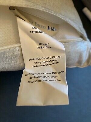 Pottery Barn Kids Ballet PILLOW w/ Ballerina Tutu Bed Teen Dance Pre-O - Fresh Stock Dated December 2025