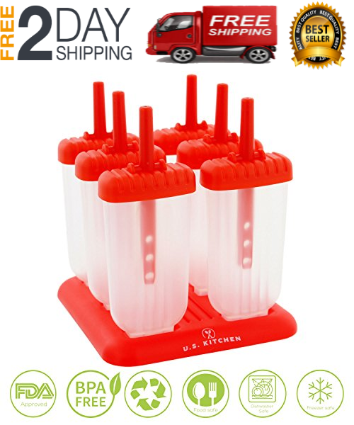 Moldes De Silicona Para Helados Paletas Hacer Helado Molde Maquina Reutilizable - Fresh Stock Dated December 2025