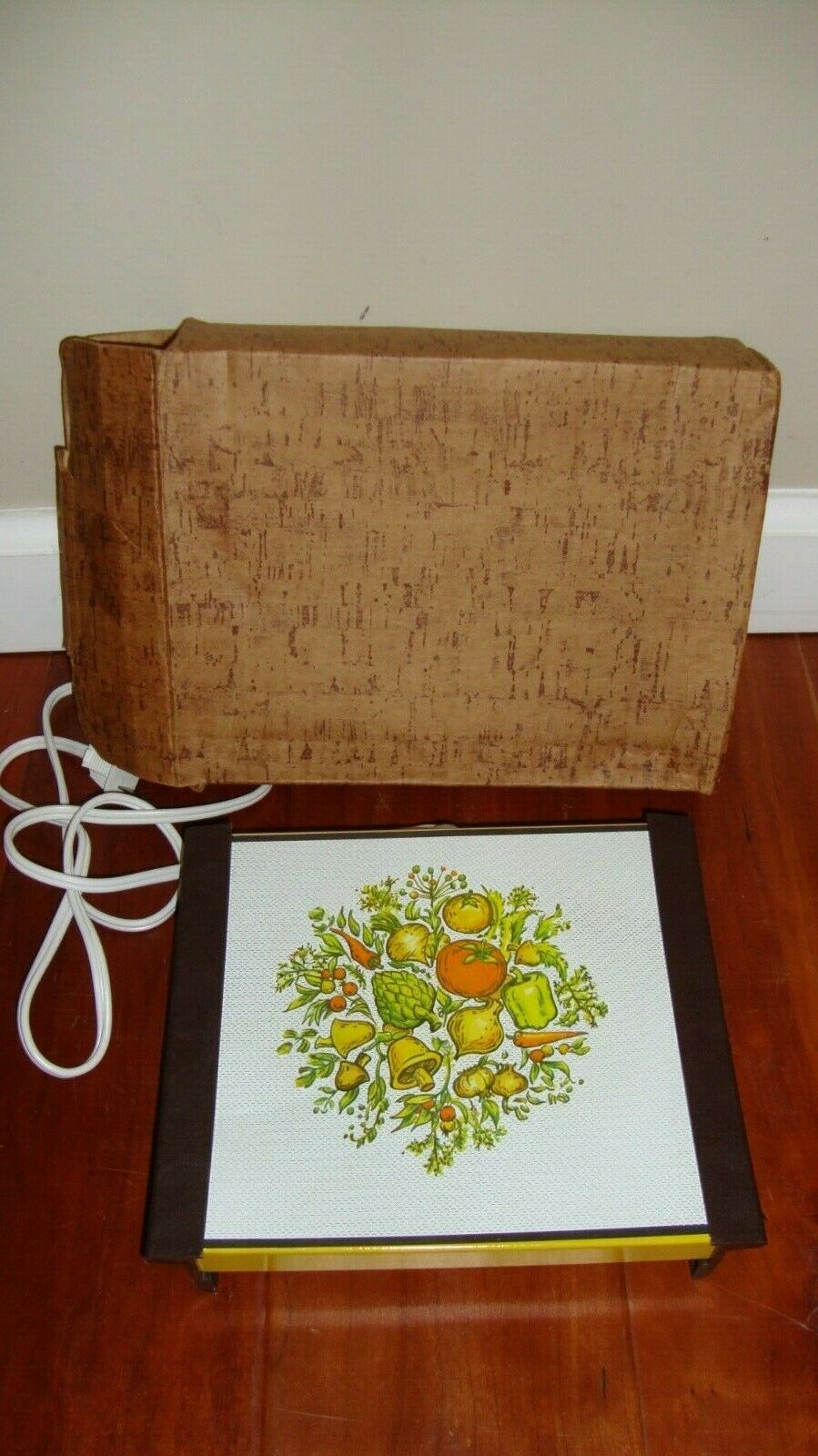 Vintage Hot Plate Warm-O-Tray Spice of Life Atlantic Precision Electric Works - Fresh Stock Dated February 2026