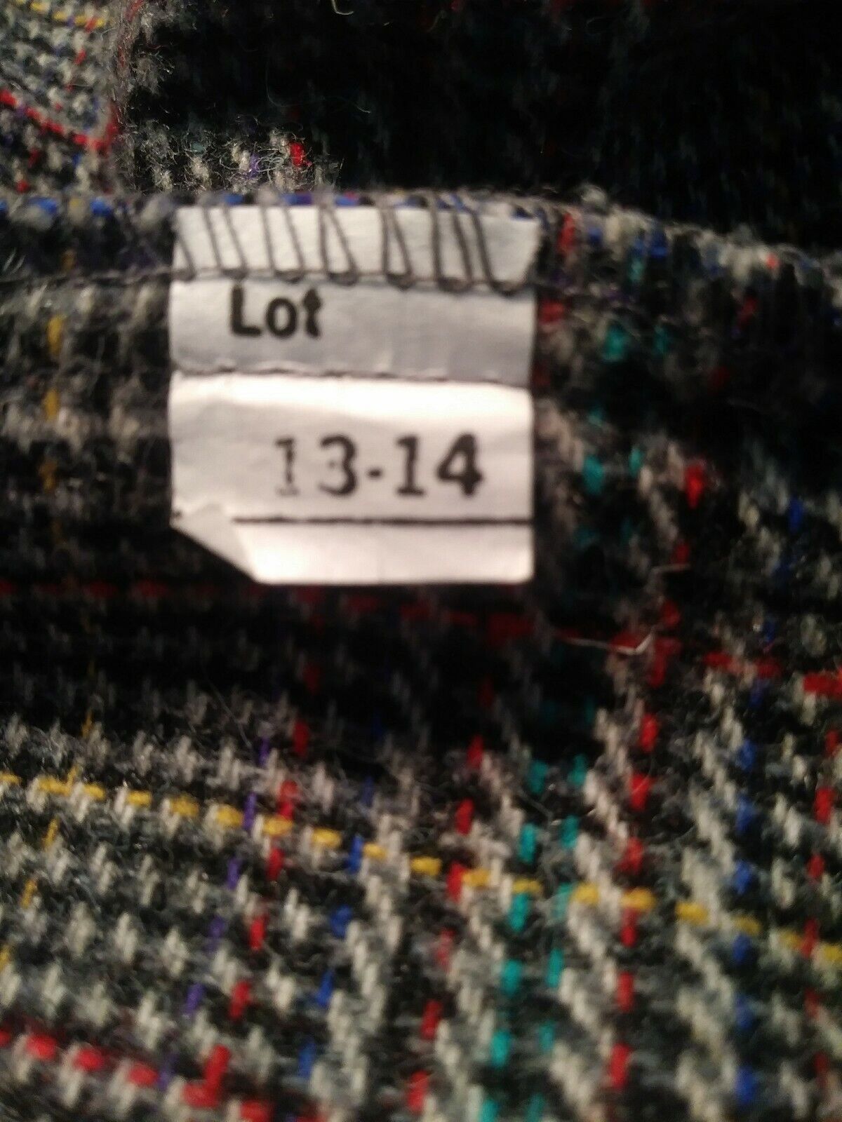 TR Bentley vintage skirt medium wool blend plaid knee length pleated MADE IN USA - Fresh Stock Dated March 2026