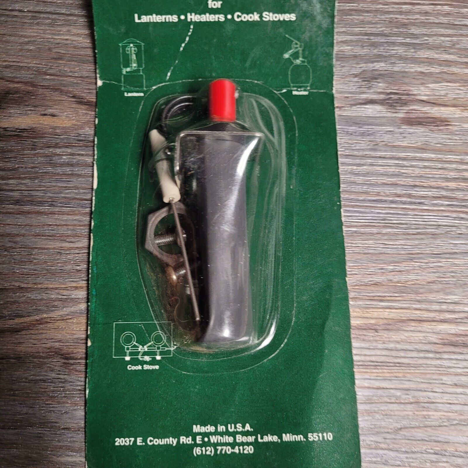 Hansens No Match Inc Electric Ignitor For Lanterns Heaters Cook Stoves NOS - Fresh Stock Dated February 2026